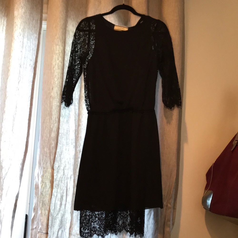 Black cocktail dress